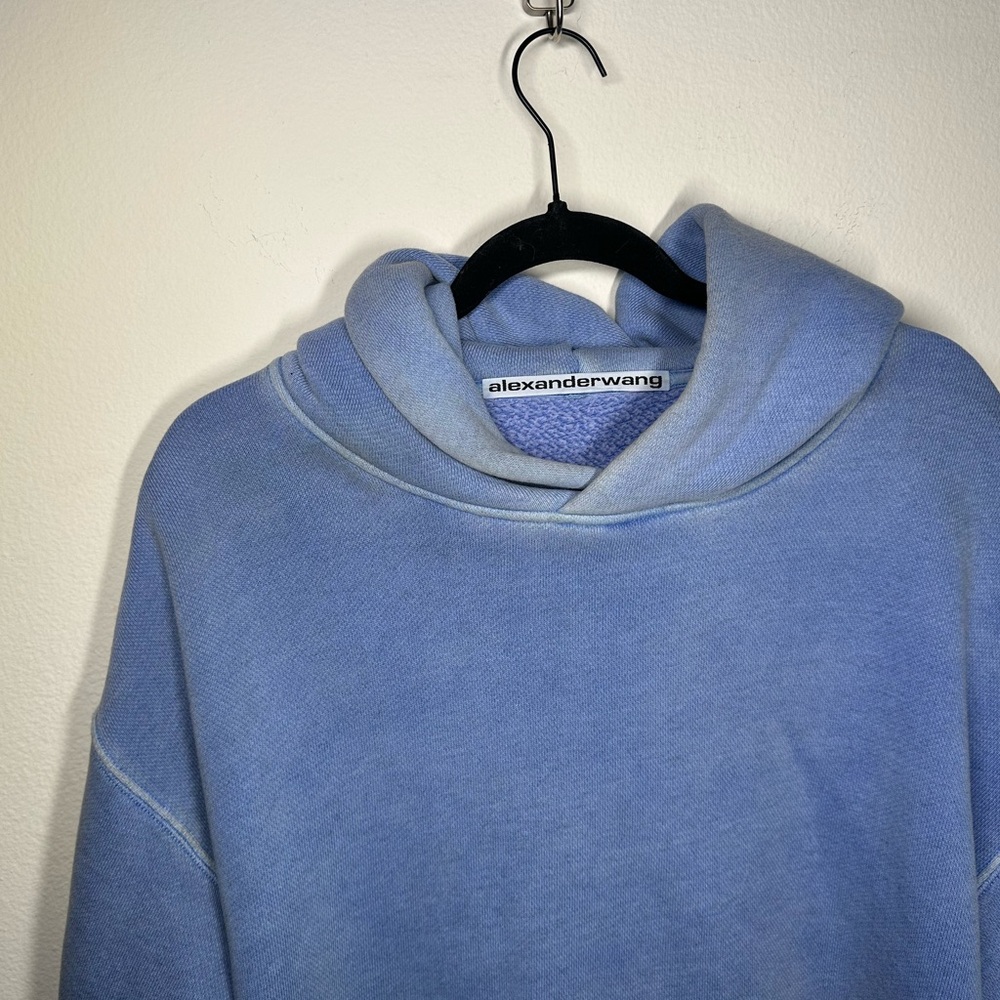 ALEXANDER WANG light blue hoodie